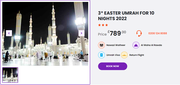 3* Easter Umrah for 10 Nights 2022