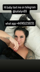 Text me on telegram Katielyn89 