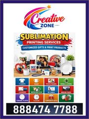 T-Shirt Printing Rs. 150/- Mug Printing Rs. 99/-  | Keychain  Rs. 25/