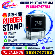 Rubber Stamp | Business Stamps | Get Your Rubber Stamp Today | Creati