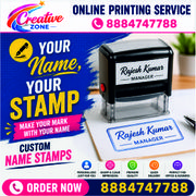 Fast Rubber Stamp Service in Bangalore | Online Service | Rubber S