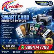 Plastic ID card Rs. 15/- | Visiting Card,  Pamphlet & Flyer Printing – 